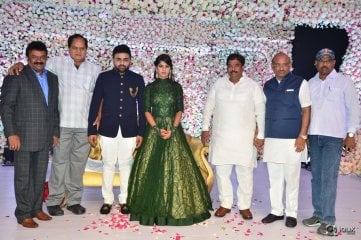 Celebs at Talasani Srinivas Yadav Daughter Wedding Reception